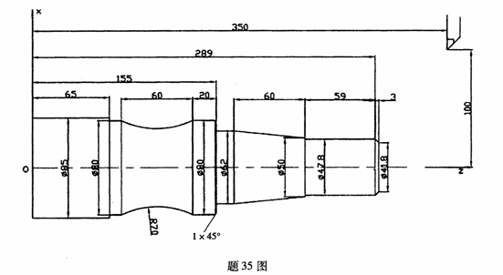 全国2009年10月高等教育自学考试数控技术及应用试题